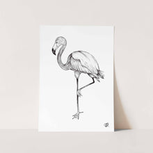 Load image into Gallery viewer, Flamingo by Jenna Art Print