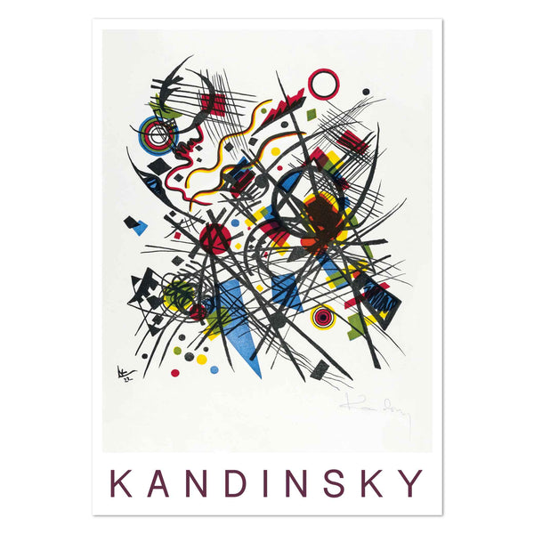 Fur-die-Vierte by Kandinsky Art Print