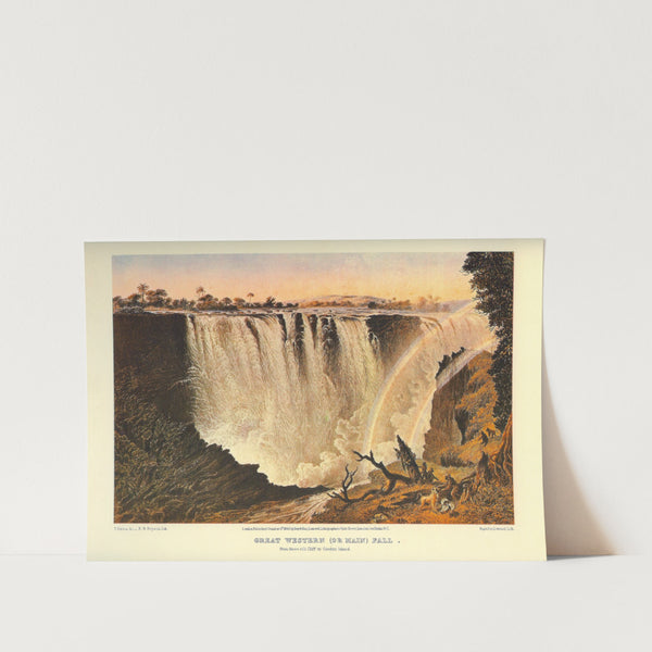 Great Western (or Main) Fall Victoria Falls Art Print