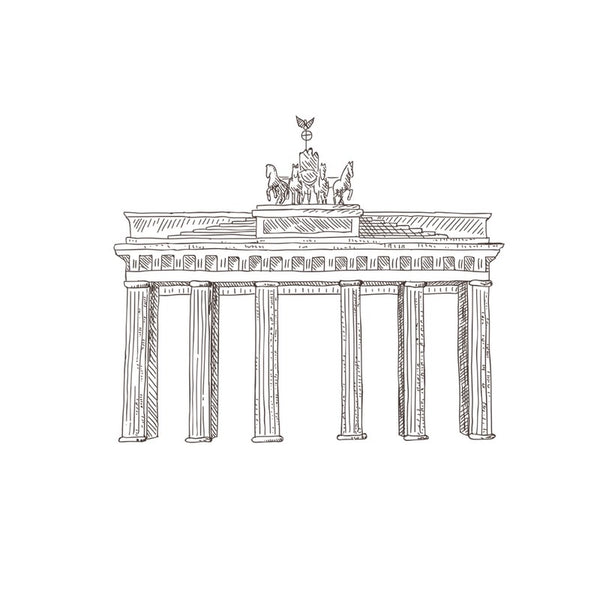 Germany Berlin Landmark Travel Art Print