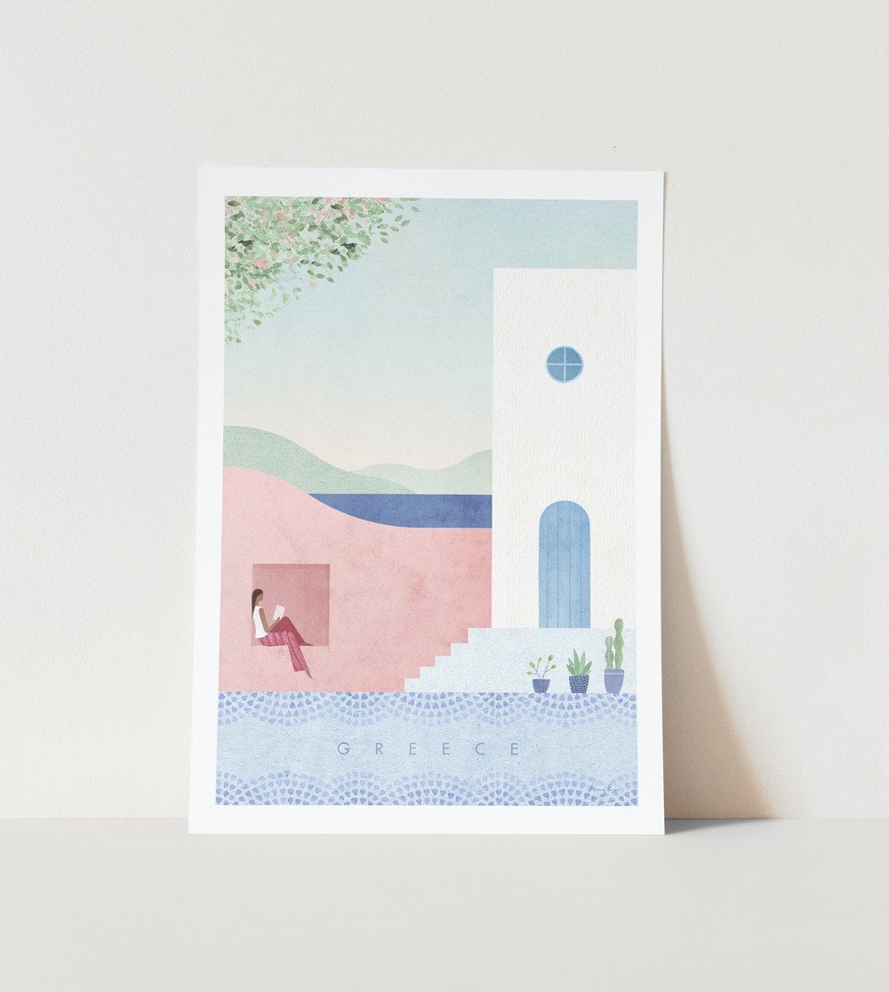 Greece Art Print