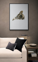 Load image into Gallery viewer, Guinea Fowl Skull by Mareli Art Print