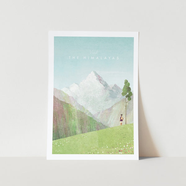 Himalayas Art Print