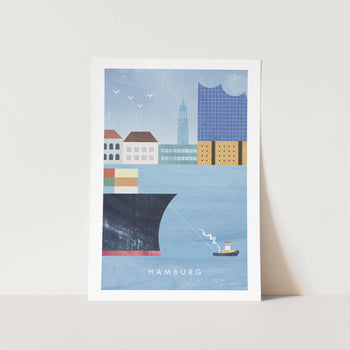 Hamburg Art Print