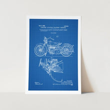 Load image into Gallery viewer, Harley Davidson Patent Art Print