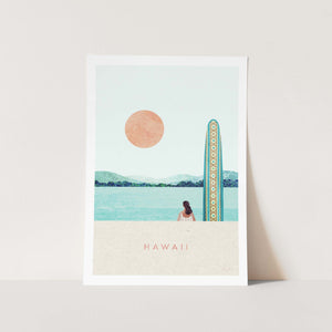 Hawaii II by Henry Art Print