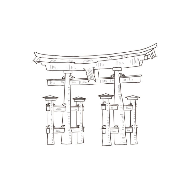 Japan Monument Landmark Travel Art Print