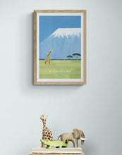 Load image into Gallery viewer, Kilimanjaro Tanzania Art Print