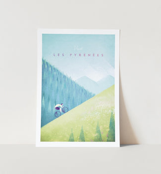 Les Pyrenees Art Print