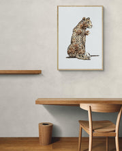 Load image into Gallery viewer, Leopard 2 By Mareli Art Print