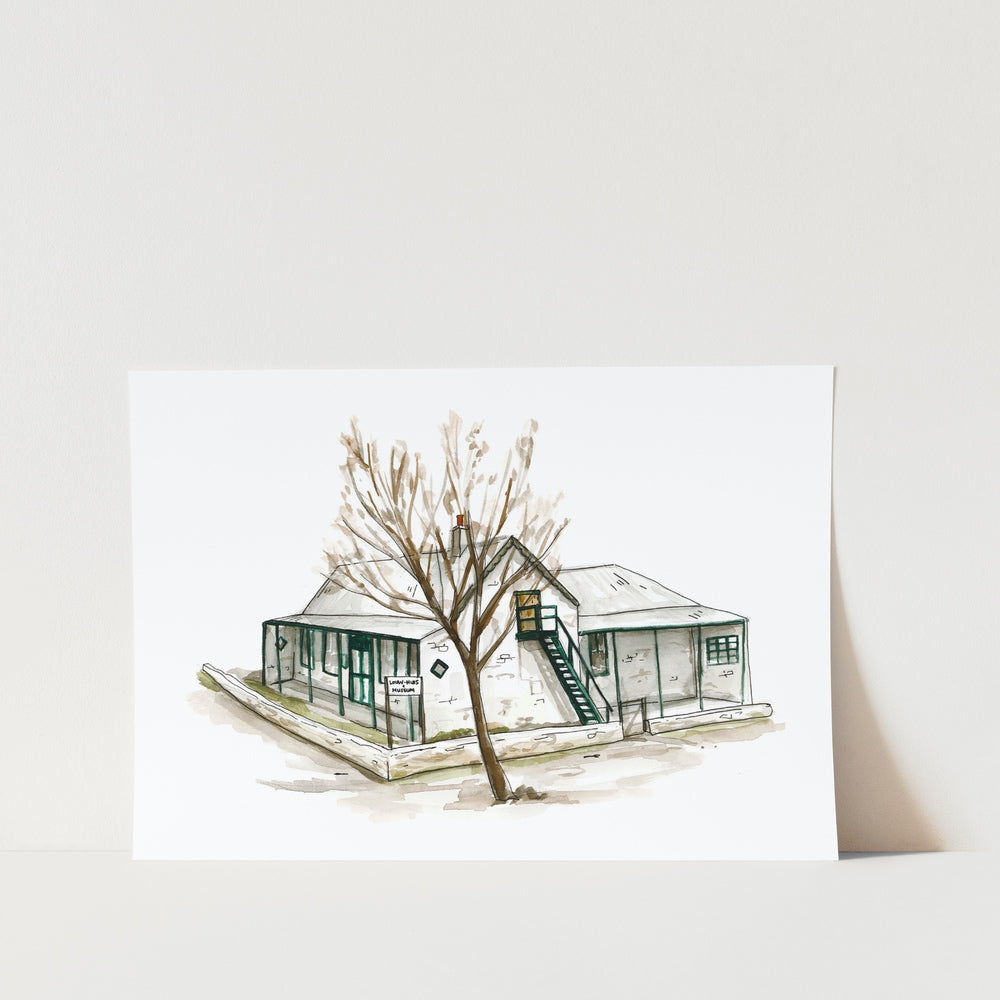 Louw Huis by Mareli Art Print