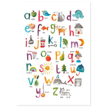Load image into Gallery viewer, Lowercase Alphabet-Eng Art Print