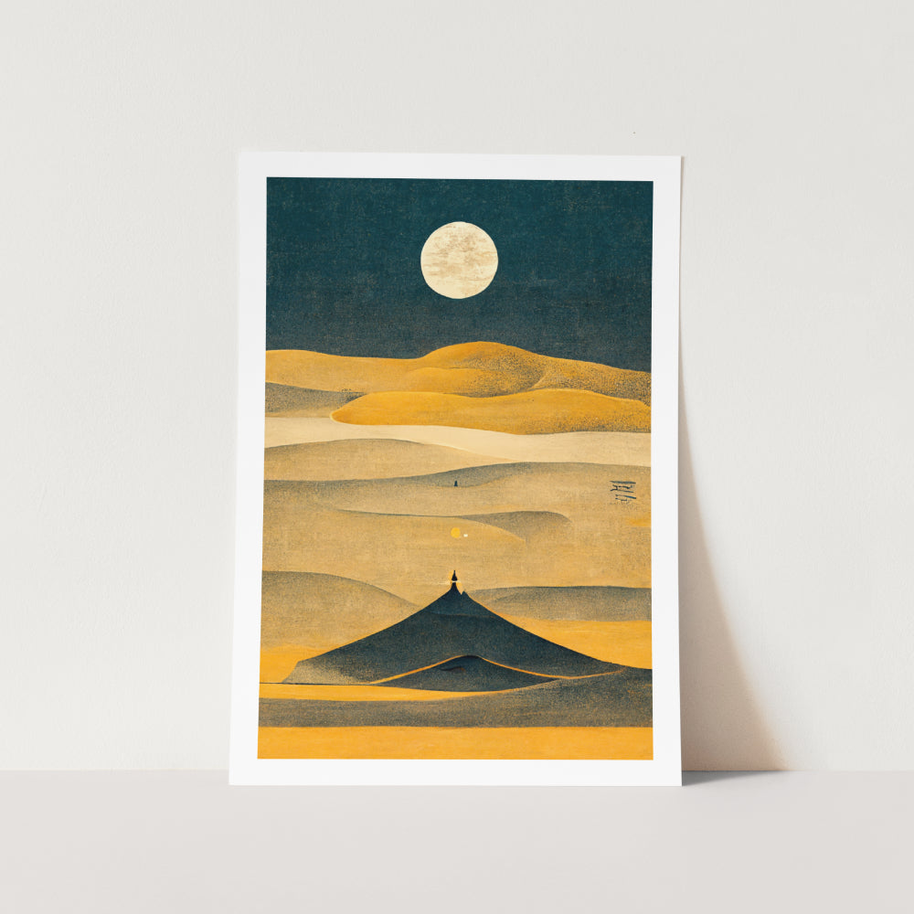 Moonlit Sands Art Print