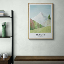 Load image into Gallery viewer, Mt Everest Travel Art Print