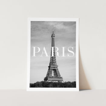 Paris Eiffel Tower PFY Art Print