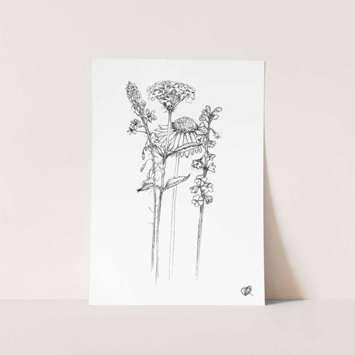 Posie by Jenna Art Print