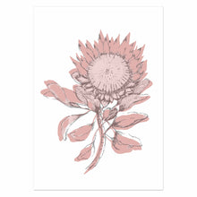 Load image into Gallery viewer, Protea Silhouette Art Print