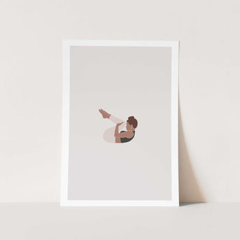 Rock n Roll Pose Art Print