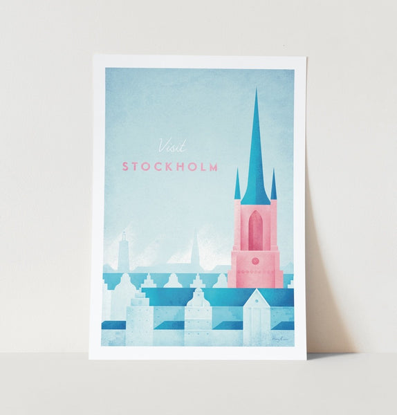 Stockholm Art Print