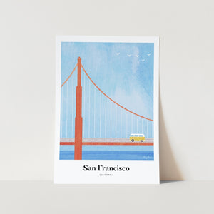 San Francisco III Travel Art Print