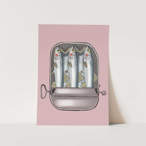 Sardine by Curious Nonsense Art Print