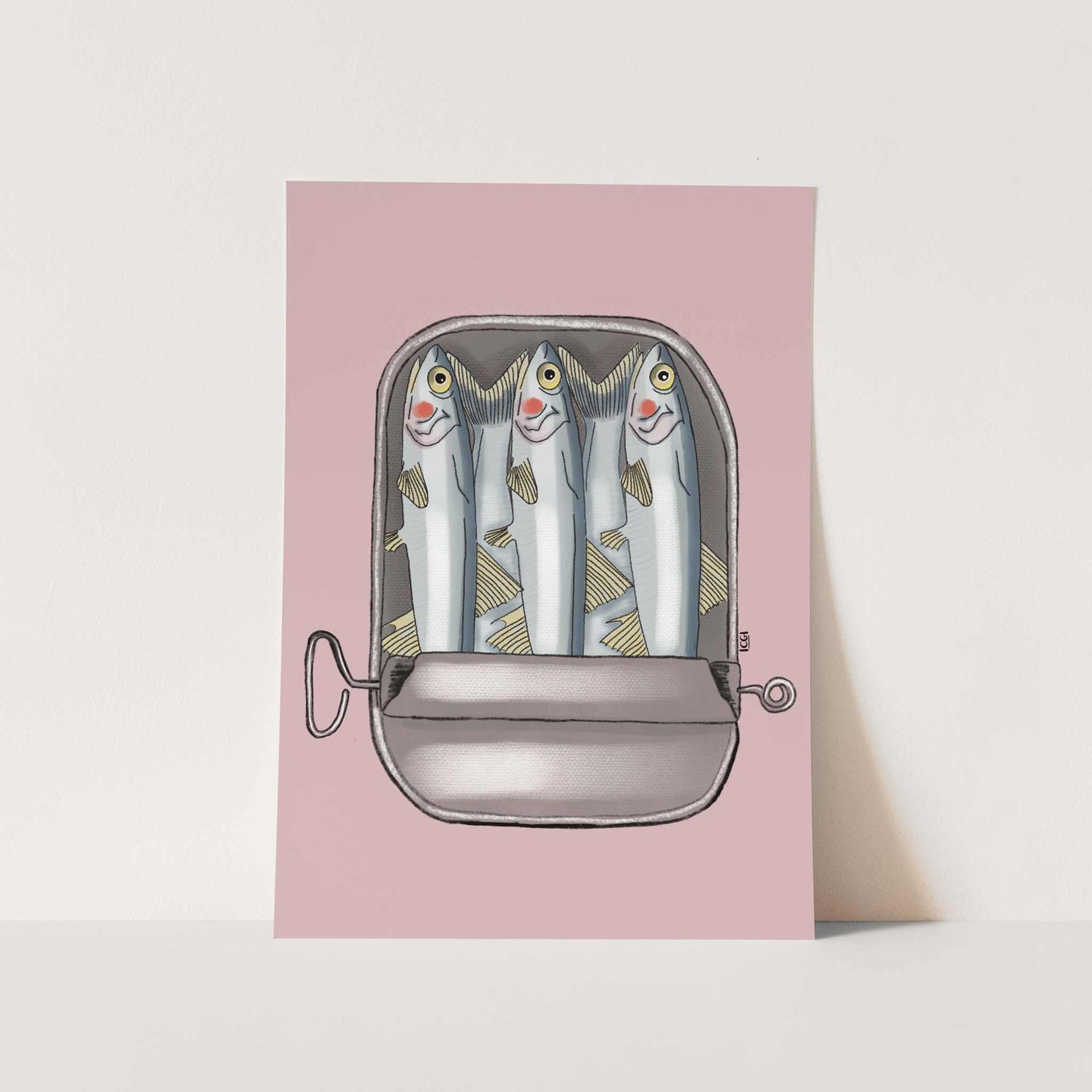 Sardine by Curious Nonsense Art Print