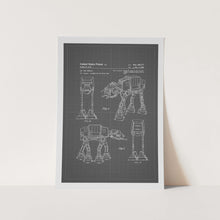 Load image into Gallery viewer, Star Wars Walker Patent Art Print