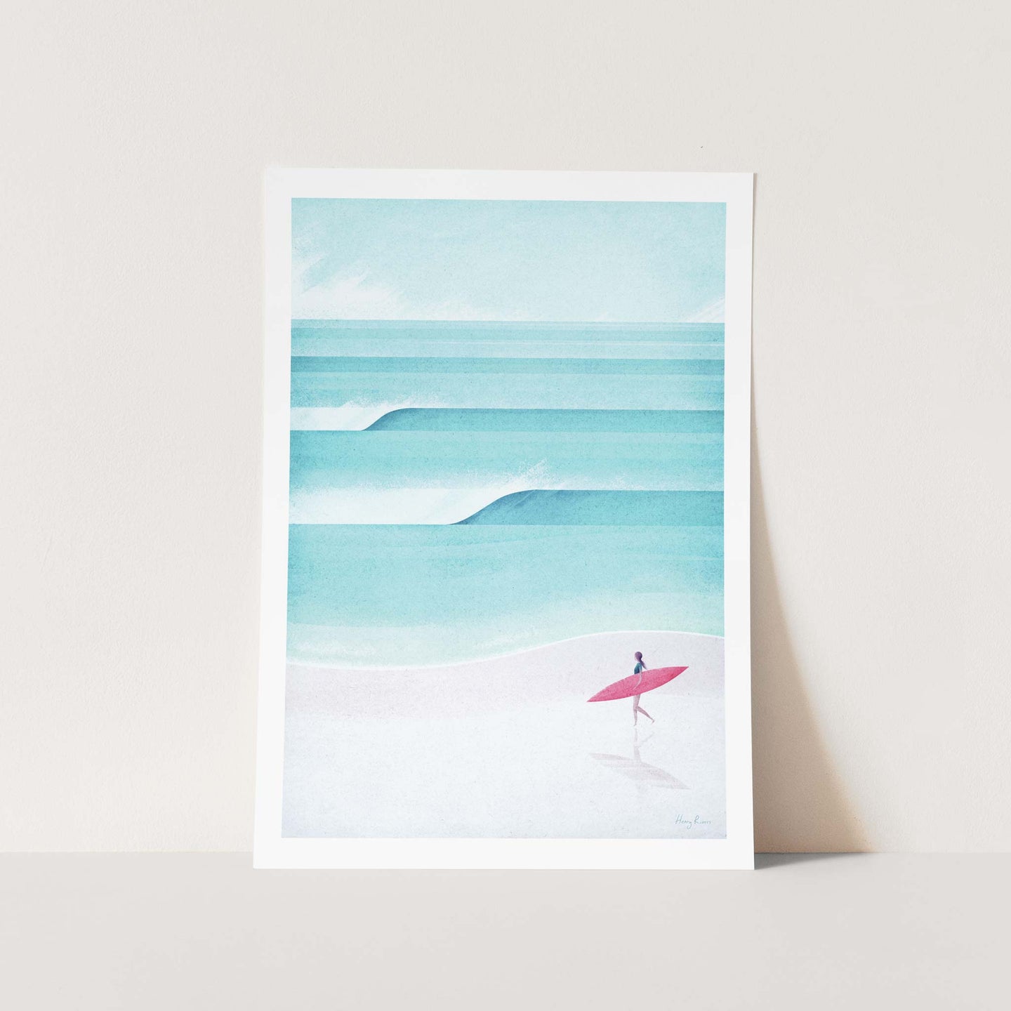 Surf Girl I by Henry Art Print