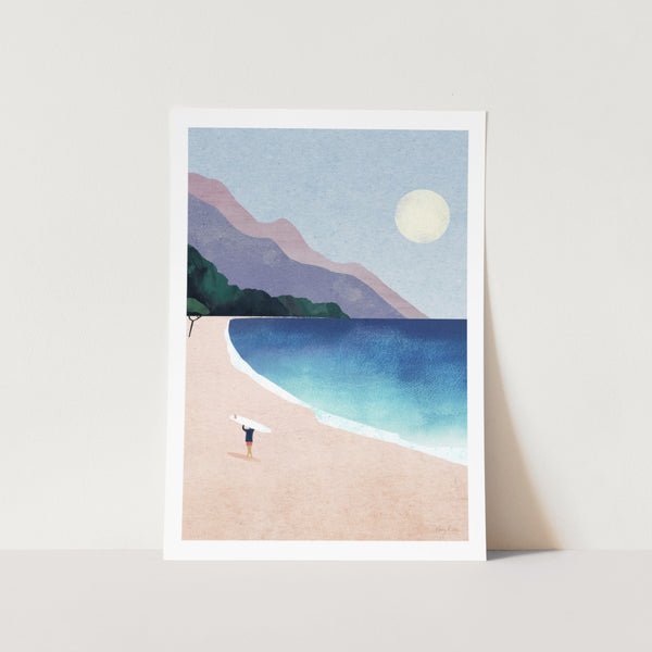 Surf Beach ii Art Print