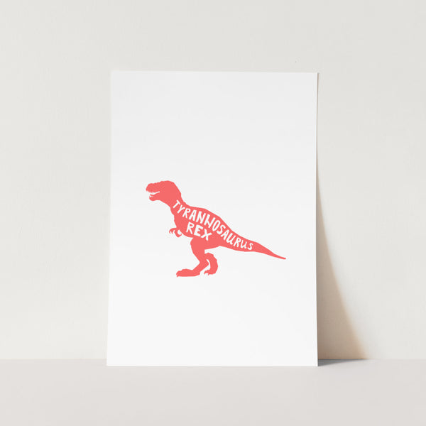 Tyrannosaurus Dinosaur Art Print