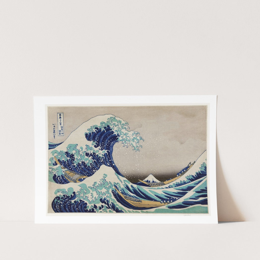 The Great Wave off Kanagawa Art Print