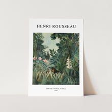 Load image into Gallery viewer, The Equatorial Jungle Henri Rousseau Art Print