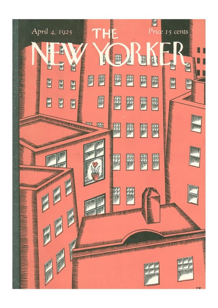 The New Yorker Magazine Cover April 4, 1925 Art Print