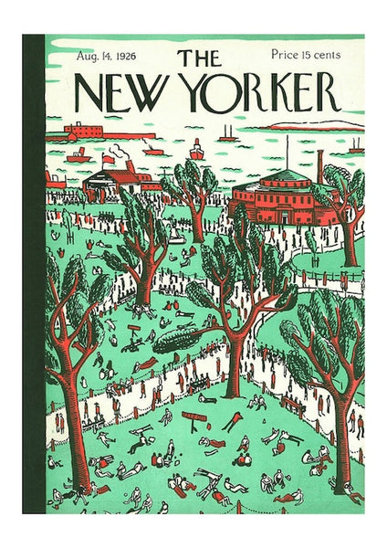 The New Yorker Magazine Cover August 14, 1926 Art Print
