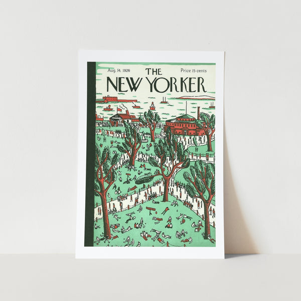 The New Yorker Magazine Cover August 14, 1926 Art Print