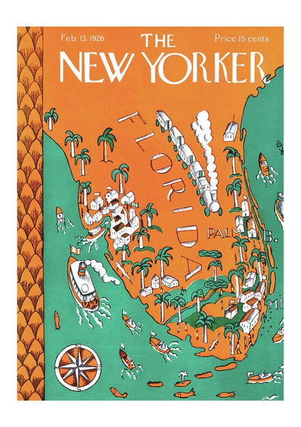 The New Yorker Magazine Cover February 13, 1926 Art Print