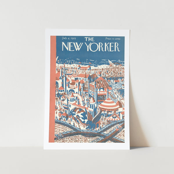 The New Yorker Magazine Cover July 4, 1925 Art Print