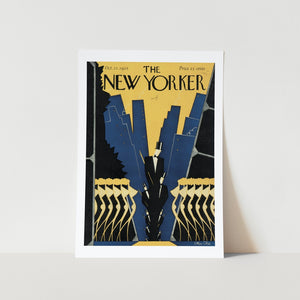 The New Yorker Magazine Cover October 17, 1925 Art Print