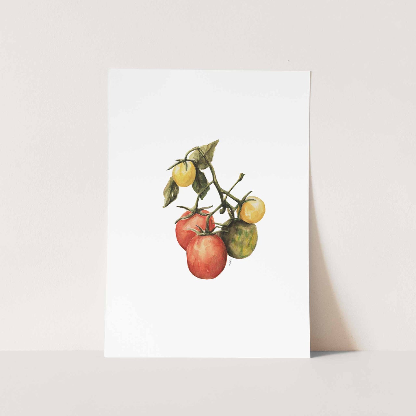 Tomato by Mareli Art Print