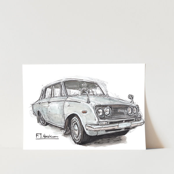 Toyota Corona Car Art Print
