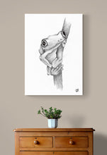 Load image into Gallery viewer, Tree Frog by Jenna Art Print