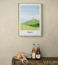 Load image into Gallery viewer, Tuscany Travel Art Print