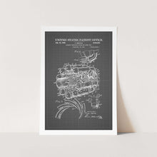 Load image into Gallery viewer, Aircraft Propulsion System Patent Art Print