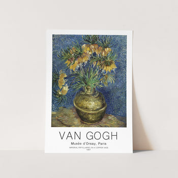Van Gogh Copper Vase Art Print