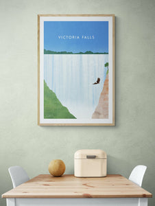 Victoria Falls Zimbabwe Art Print