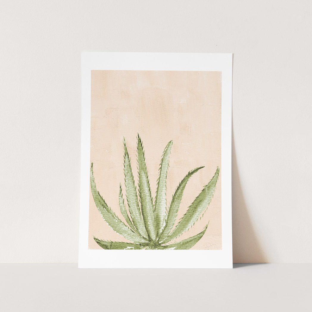 Art_print_watercolour_plant_cactus