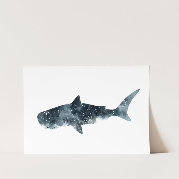 Whale Shark by Curious Nonsense Art Print
