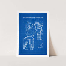 Load image into Gallery viewer, Bagpipe Patent Art Print