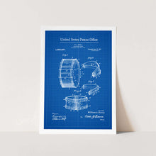 Load image into Gallery viewer, Barry Collapsable Drum Patent Art Print