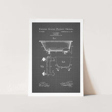 Load image into Gallery viewer, Bath Patent Art Print